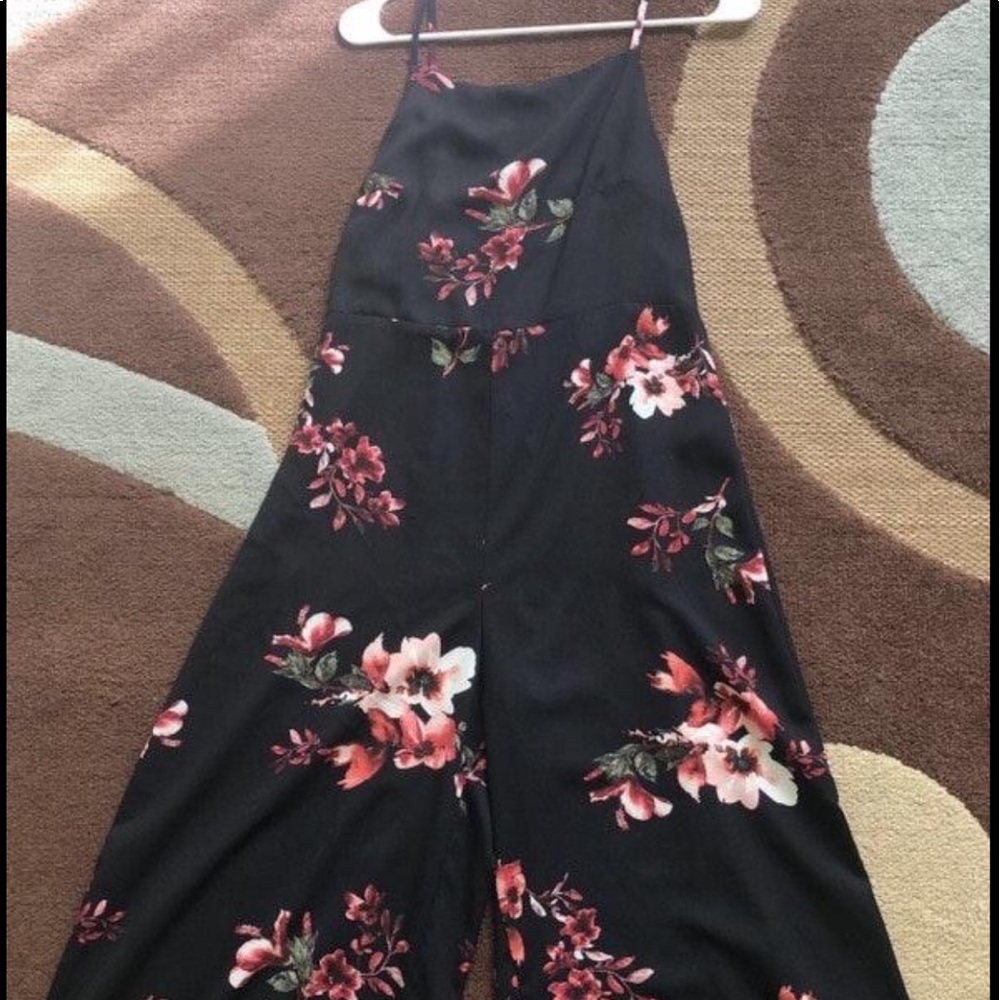 floral jumpsuit
